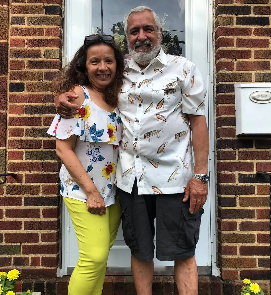 Mom's last day of school pic. Congratulations on retiring and your dedicated service to growing and inspiring the next generation. 📚🔬 + Happy Birthday Dad!