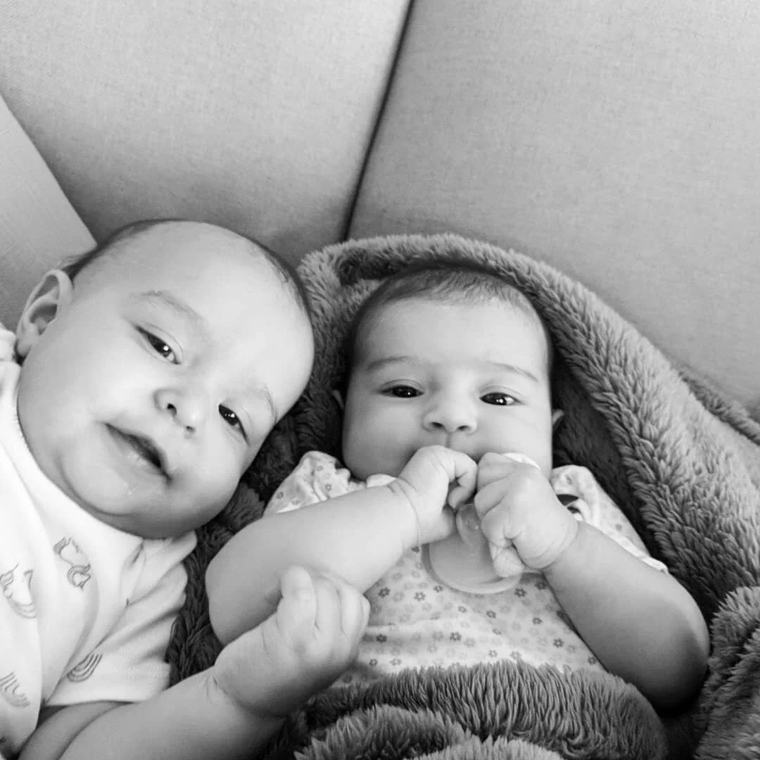 Cousins/future bffs meet for the first time!