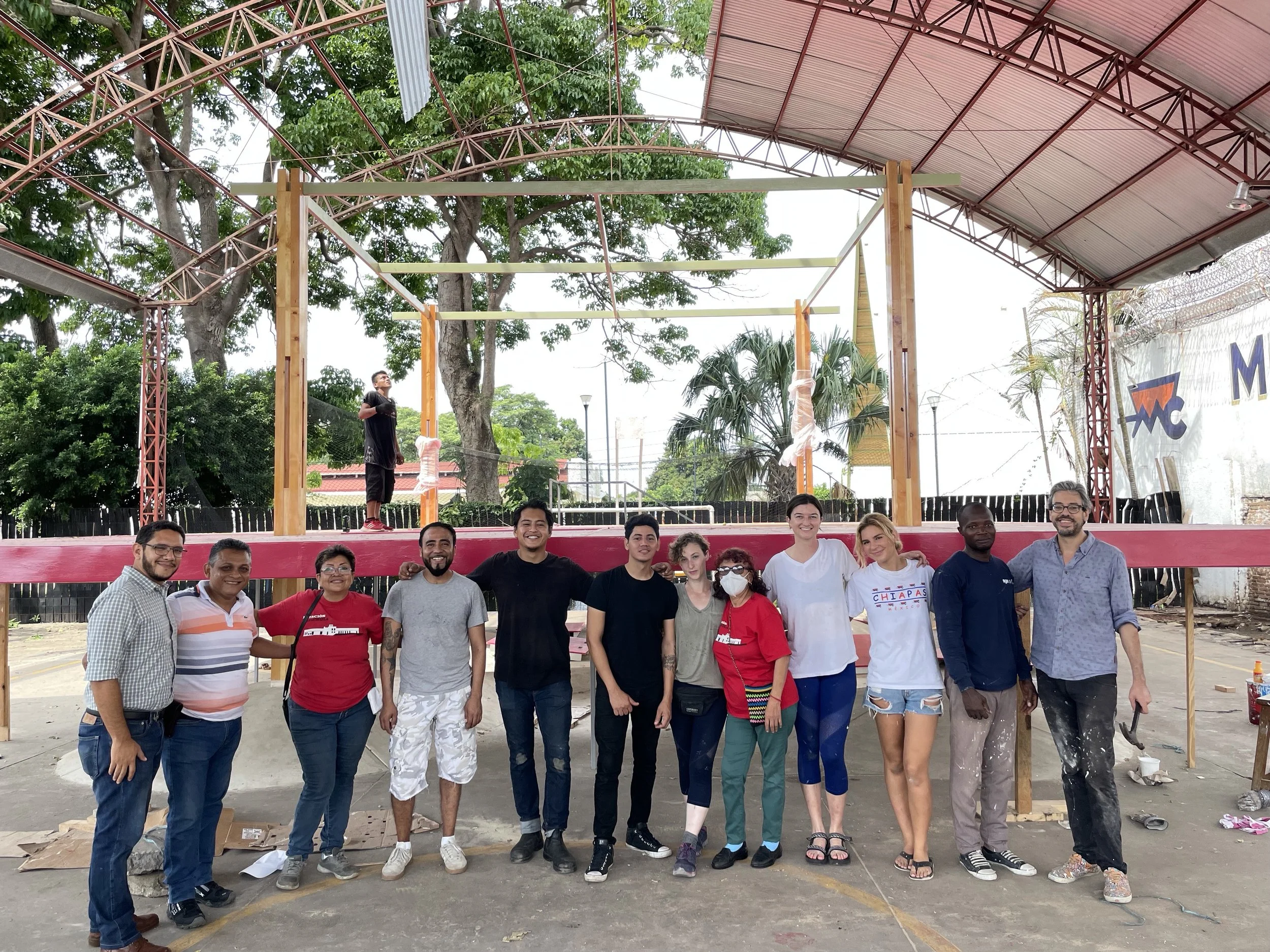 Student Design / Build in Tapachula, Mexico w/ Taller Ken and the Estación Cultural Collective in Summer 2021