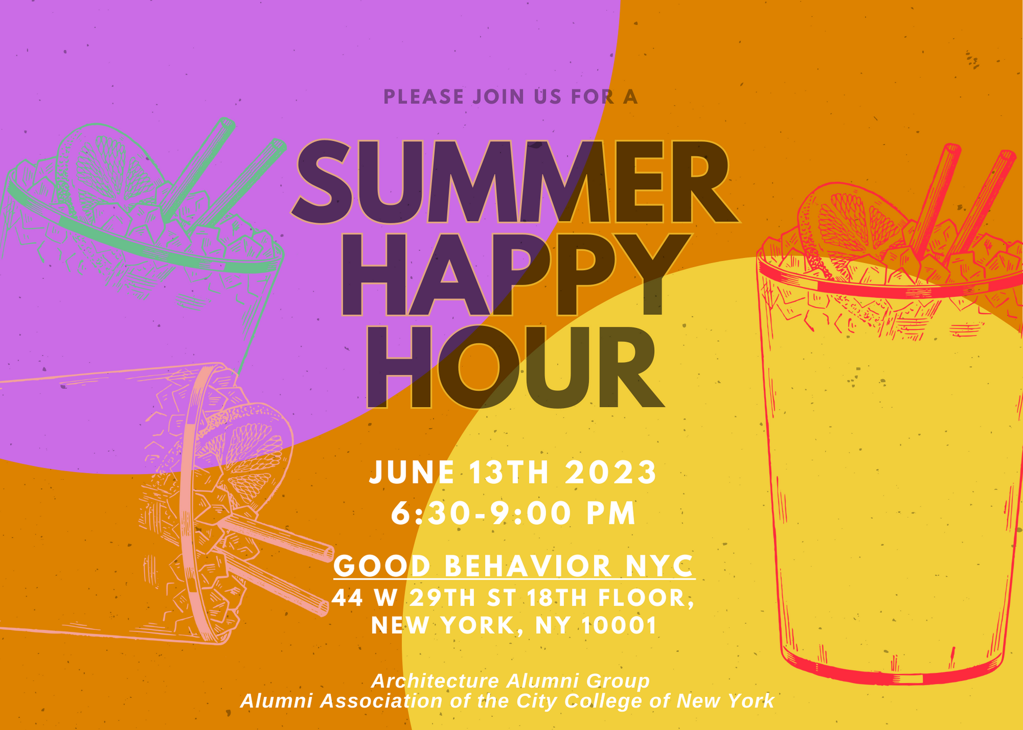 2023 Summer Happy Hour 