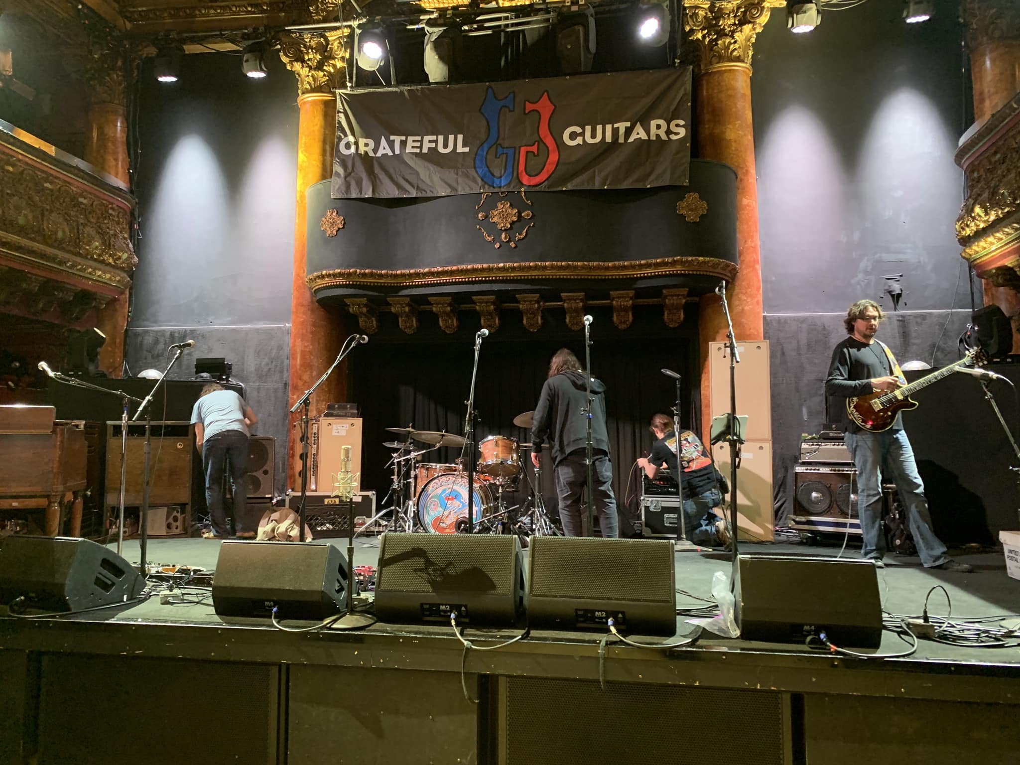 Very excited and honored to be drumming for the Grateful Guitars Foundation benefit at the always legendary Great American Music Hall tonight. Melvin Seals, John Kadlecik, my ALO bros Dan Lebowitz and Steve Adams, Steve Berlin and David Hidalgo of Lo