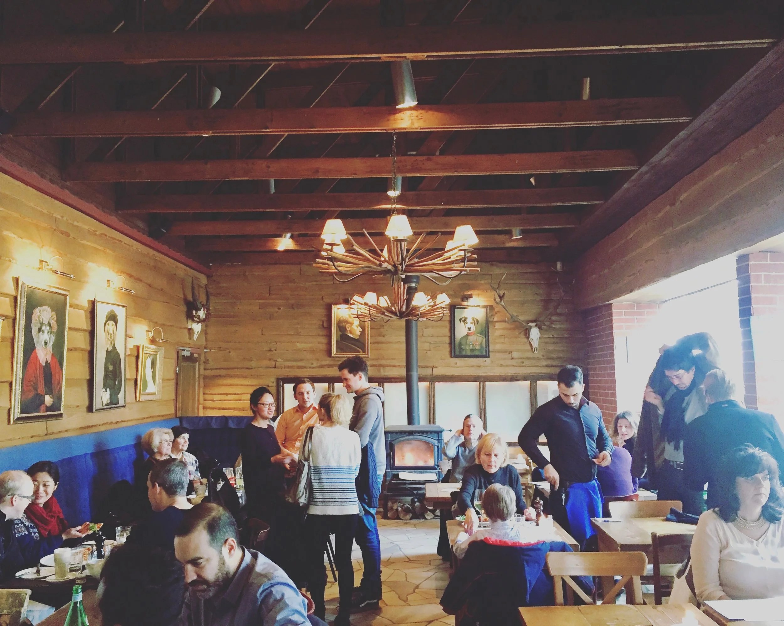 This was the most darling restaurant inside the park. I highly recommend stopping at Cafe am Neun See .