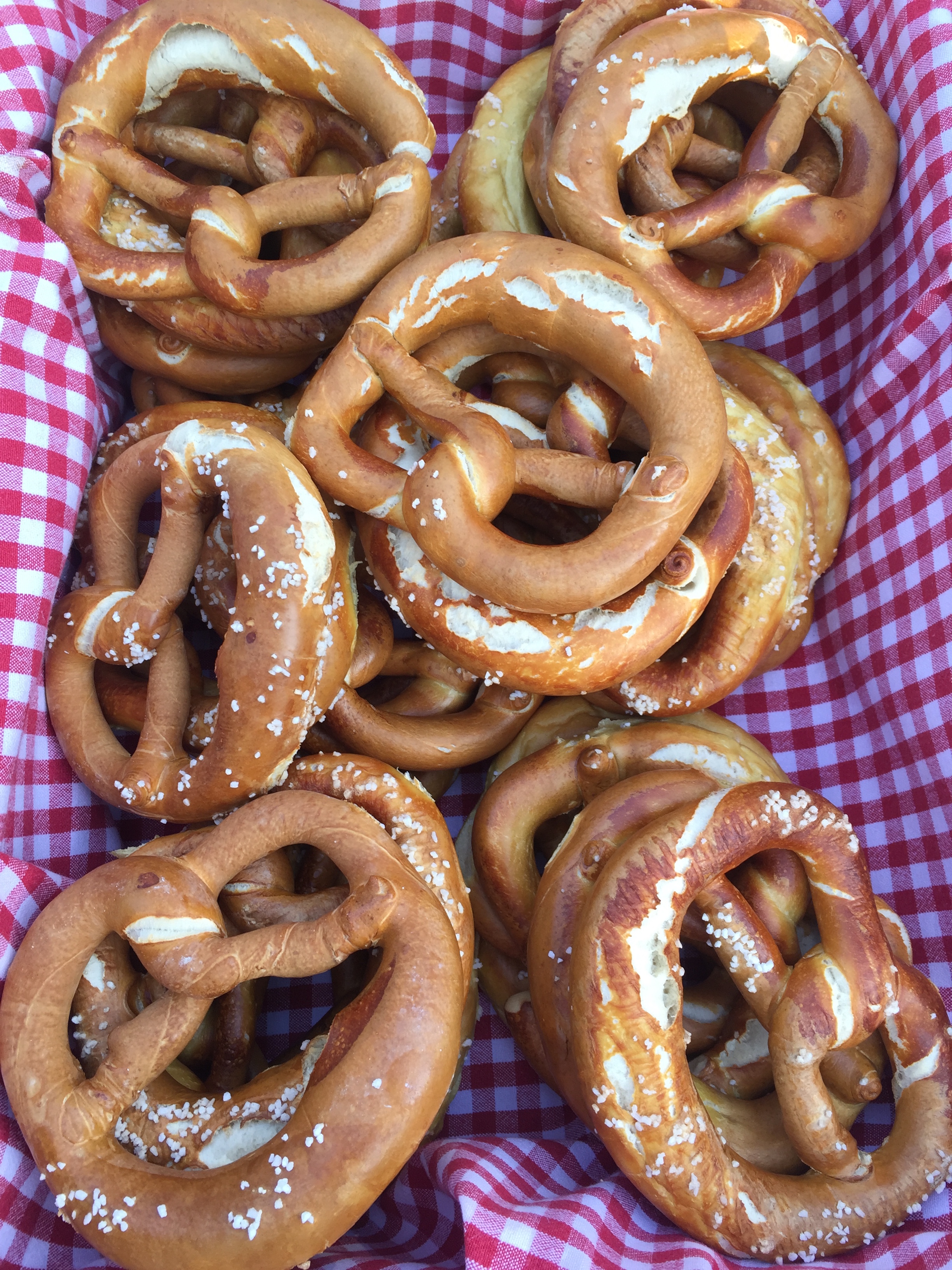 They were selling pretzels too. 