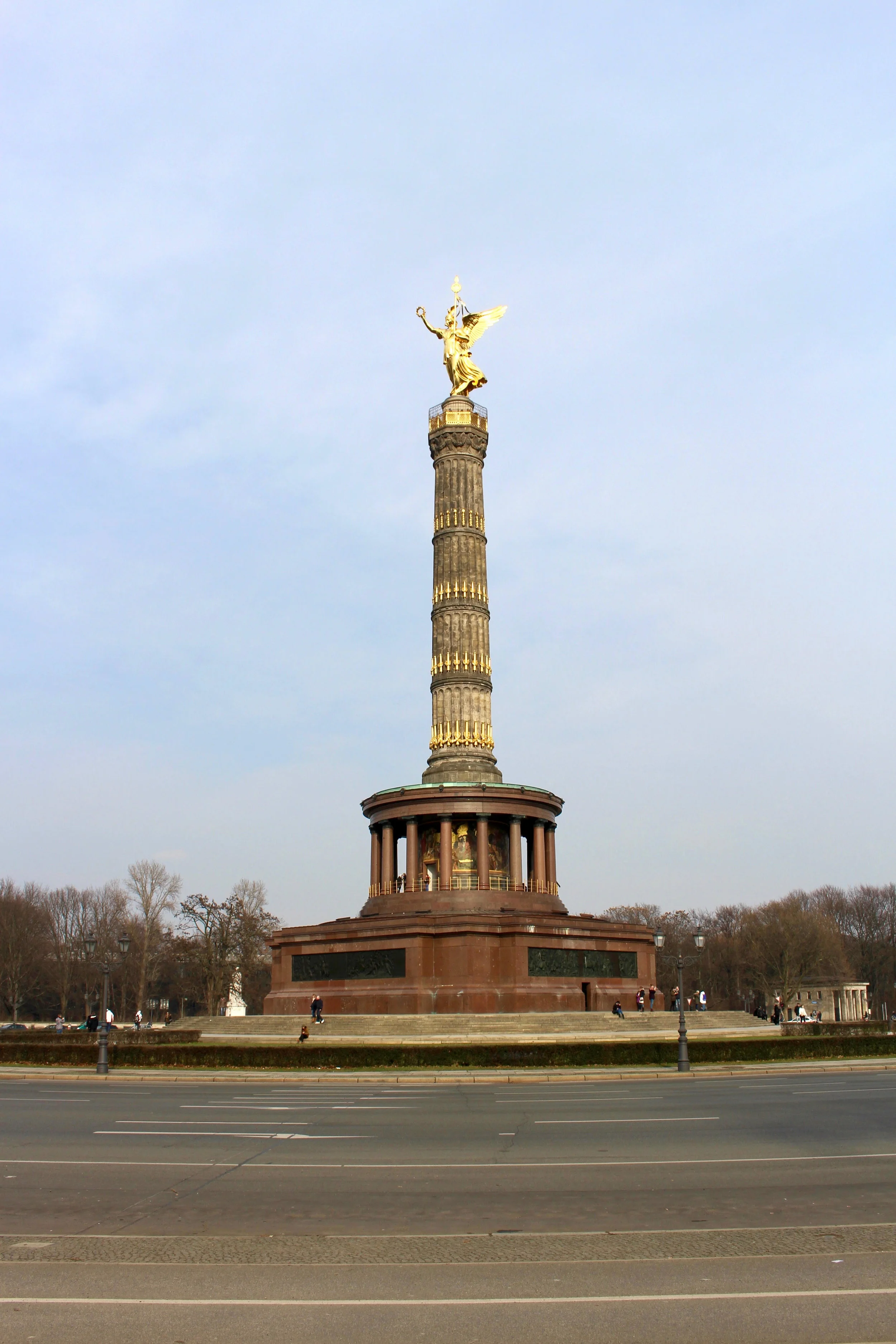 Victory Column near Tiergarten Park. 