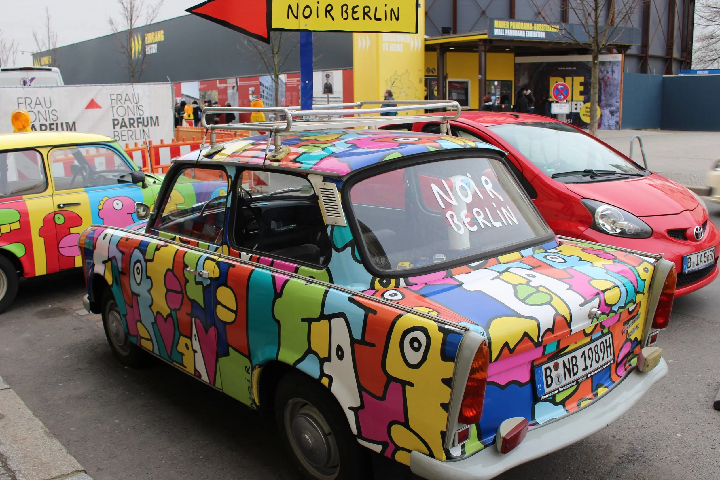 Cute little car. 