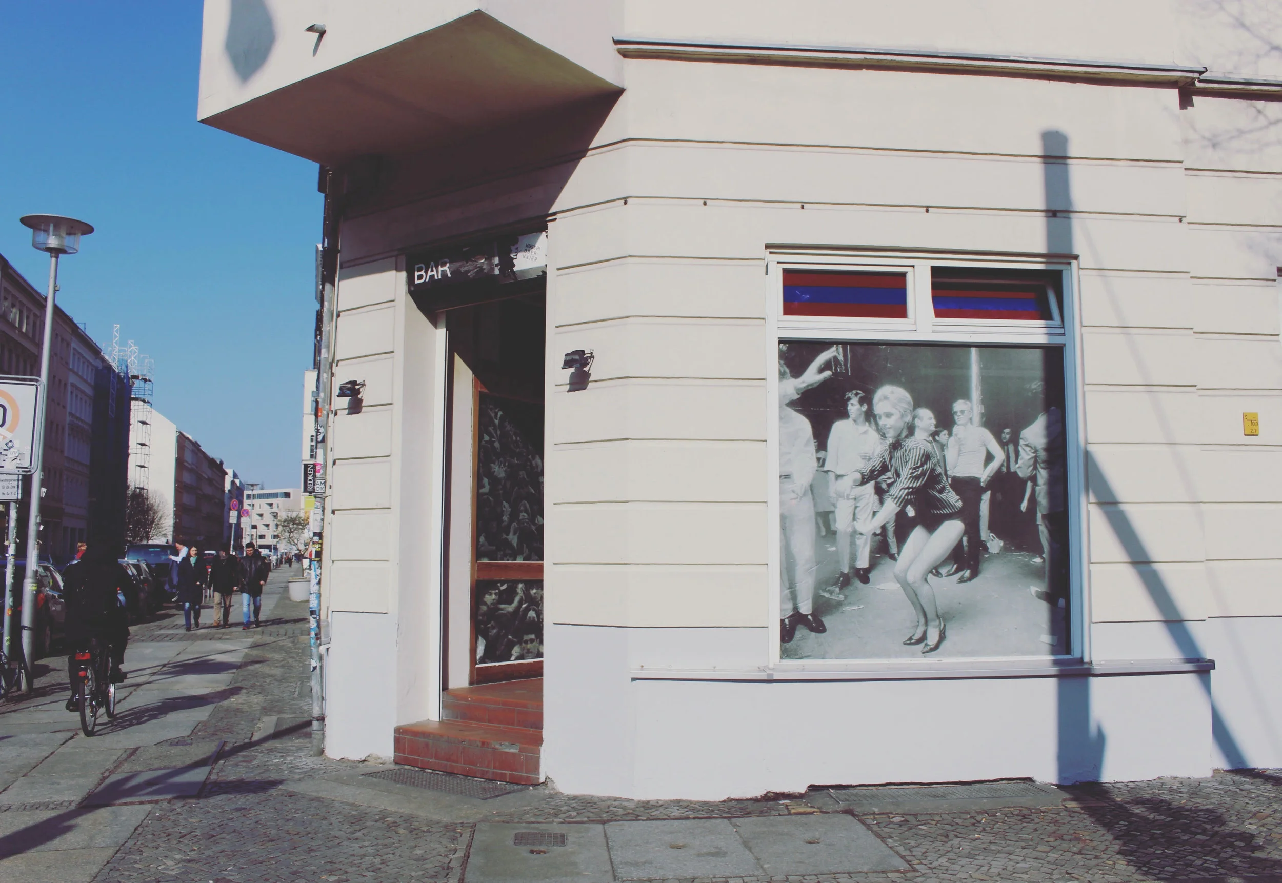 Berlin loves not only Andy Warhol, but Edie Sedgwick too. I loved seeing them everywhere. 