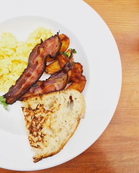 Their seasonal breakfast. 