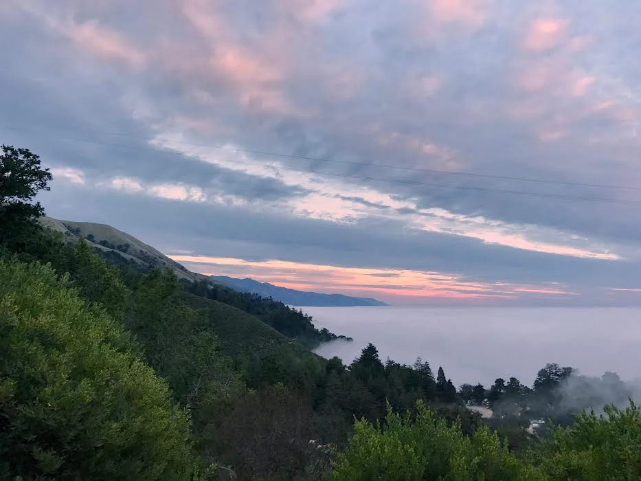 Ventana views + the sunset.