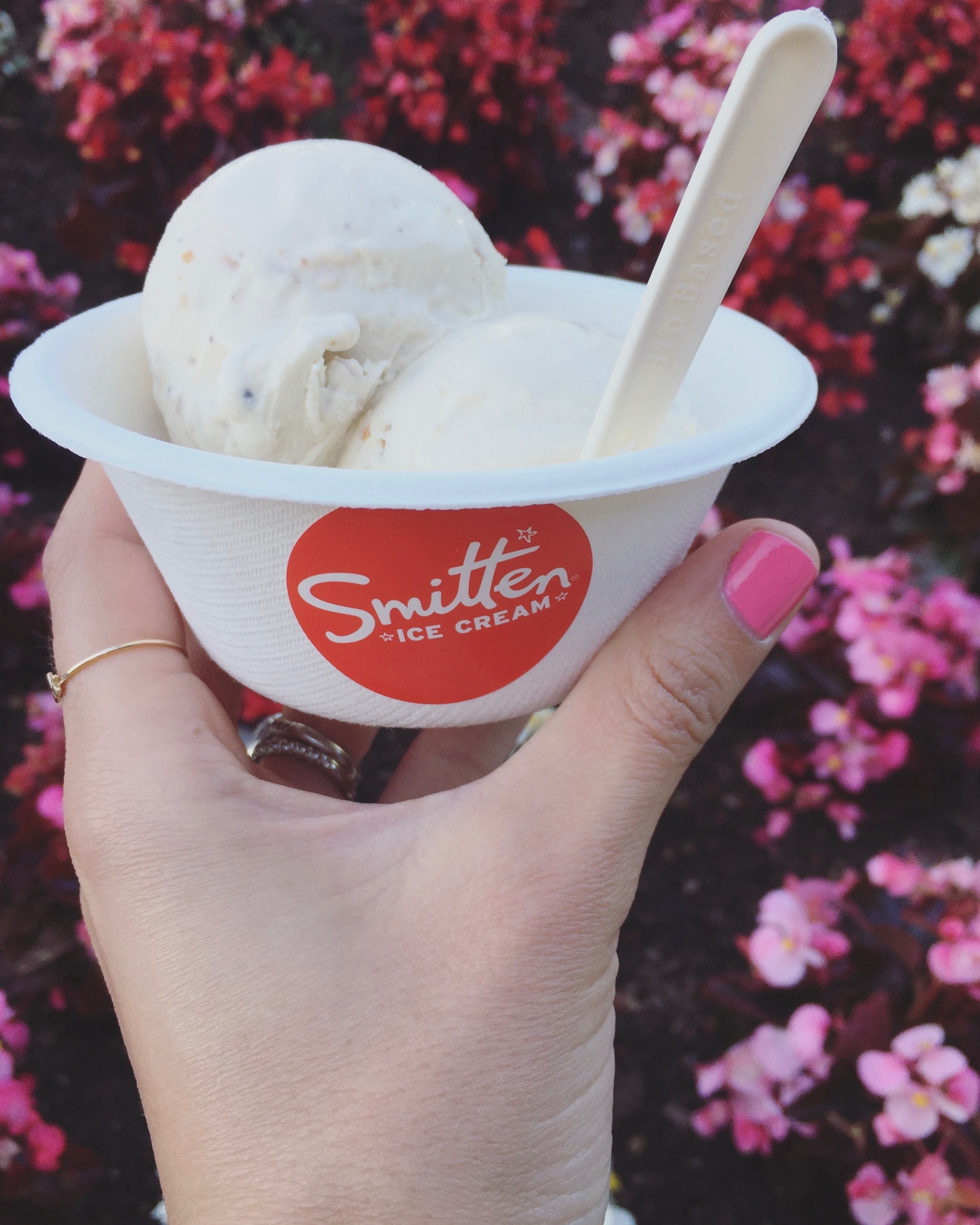Here's the cookie dough up close and personal. 