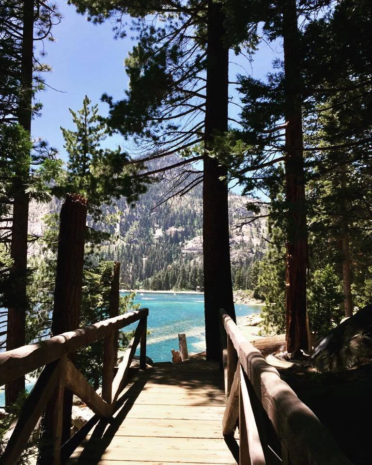 Bridges along the way. 