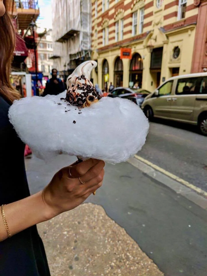 This was the weirdest thing I ate. Head to Milk Train for all of their crazy ice cream combos. 