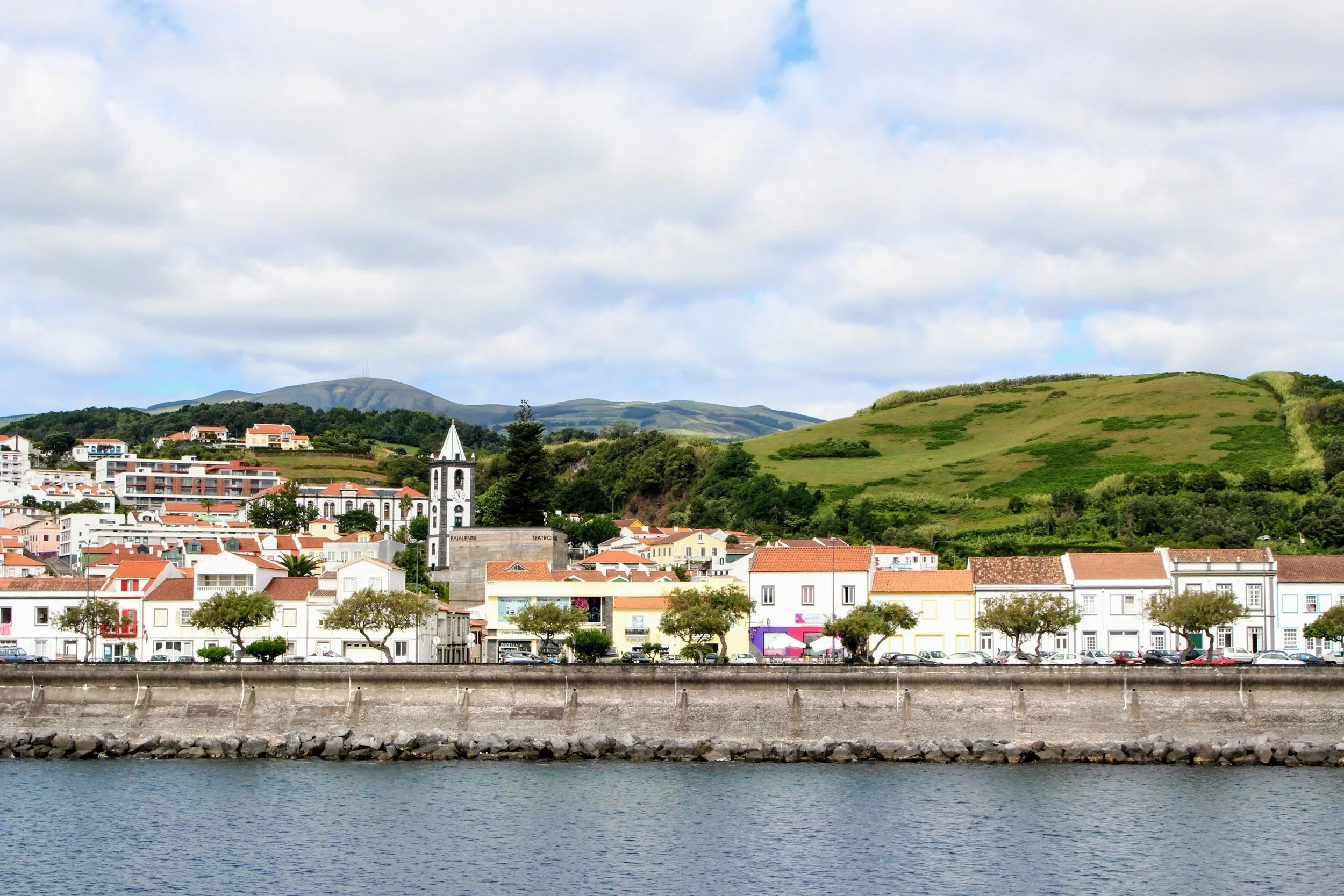 We visited one more island (by ferry this time) called Faial. We just went for the day. Its known for the massive volcano and the colorful houses. 