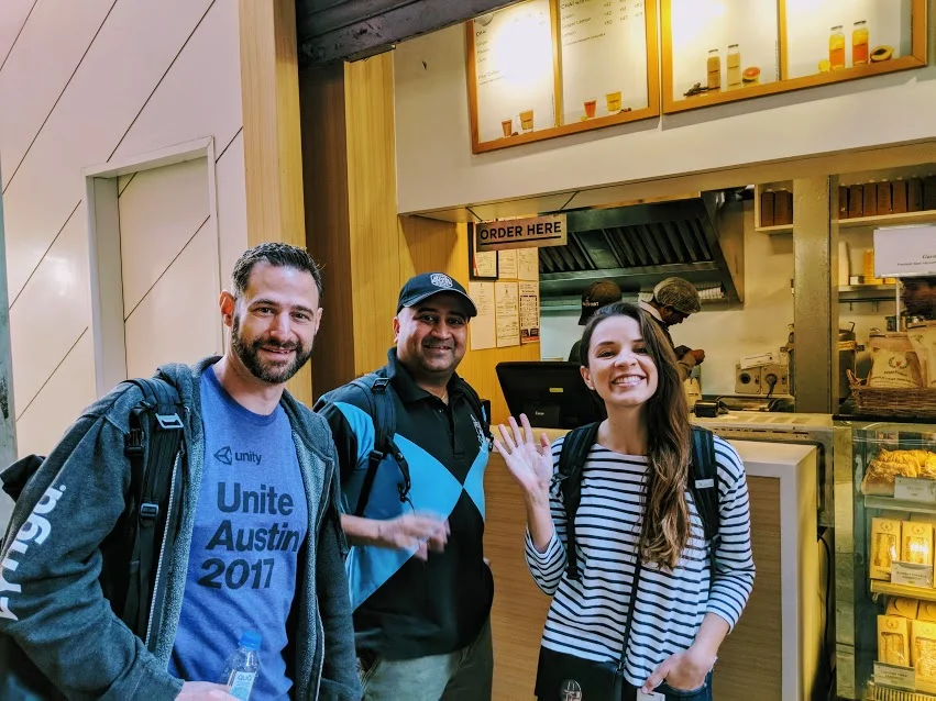 Work crew. 
