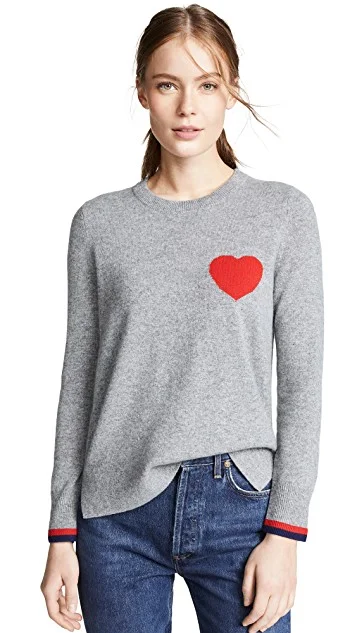 South Parade Cashmere Heart Sweater