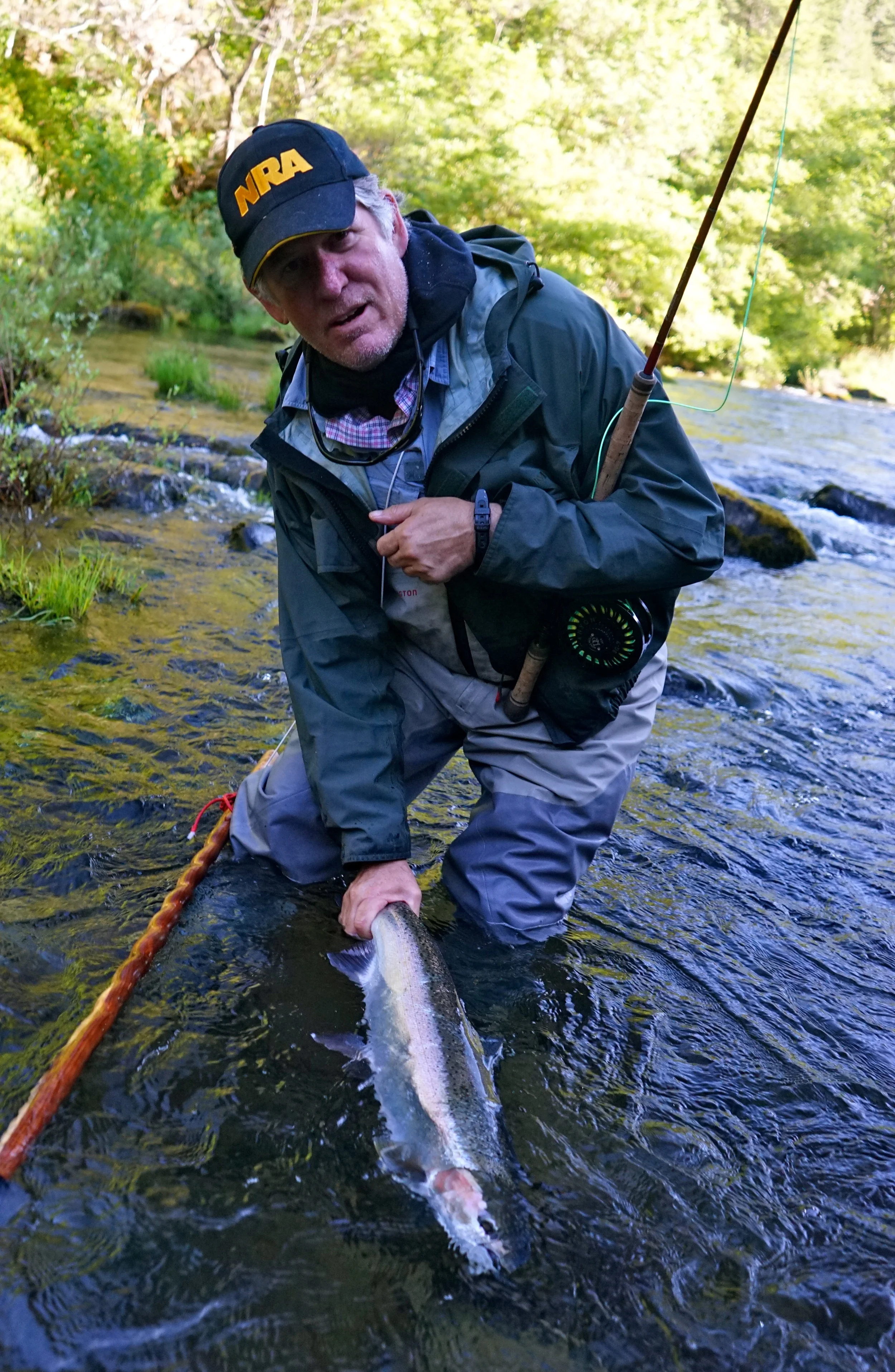 Mark Peterson with morning blush
