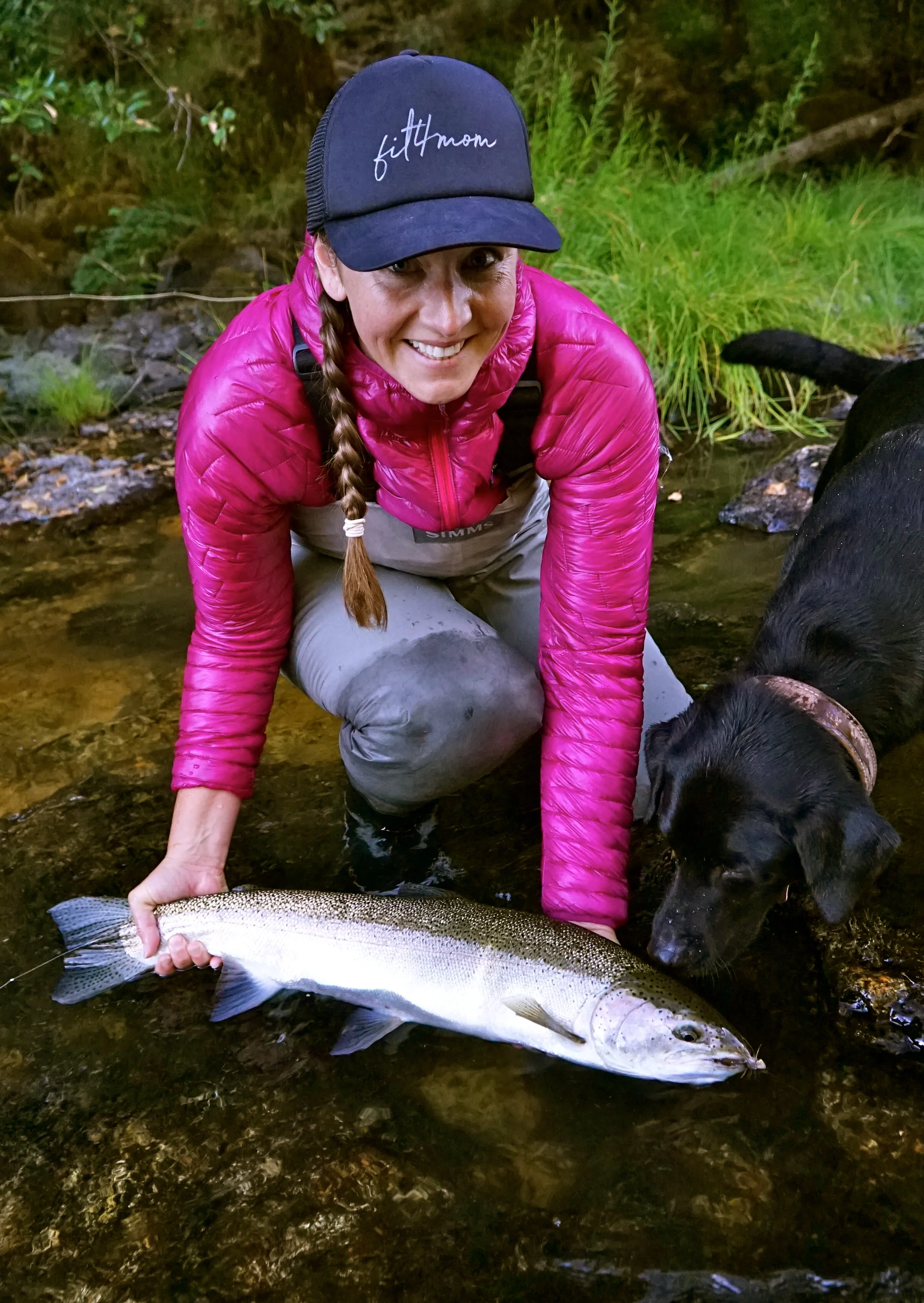 Jess with the perfect freckled North hen