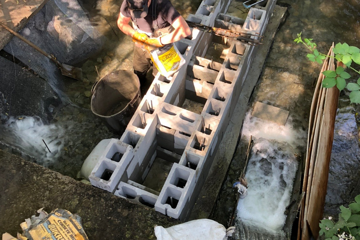 Lots of concrete