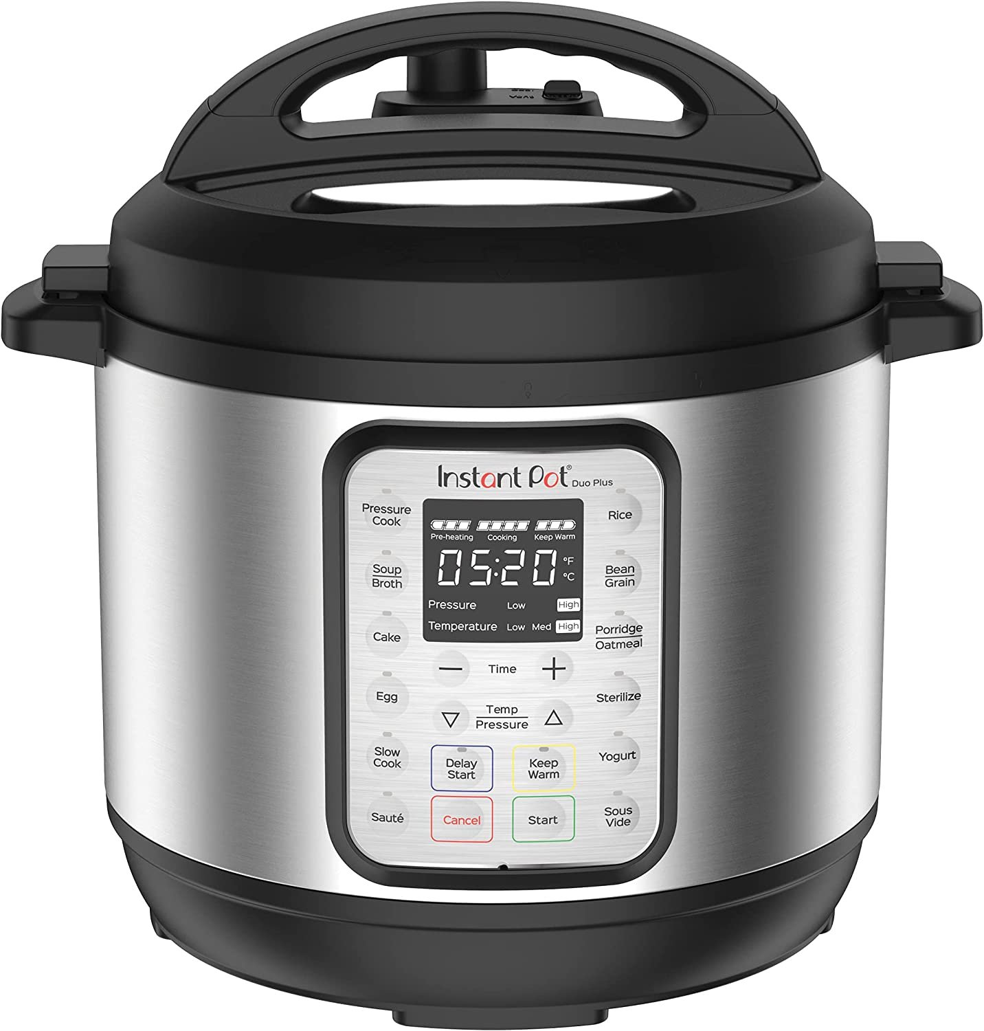 Courant 1.6 qt. Black Mini Slow Cooker with 3-Cooking Settings