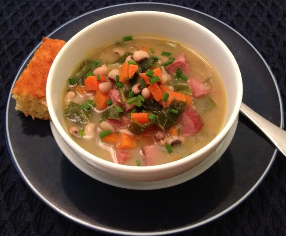 BlackEyed Peas with Collard Greens The Smart Slow Cooker