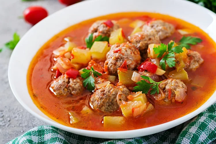 Caldo de Albóndigas (Mexican Meatball Soup) The Smart Slow Cooker