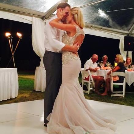 Our first dance: Into the mystic by Van Morrison