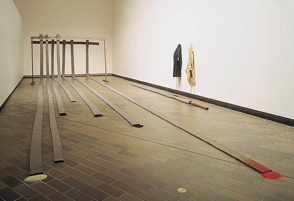 Joseph Beuys, Stripes from the house of the shaman, National Gallery of Australia