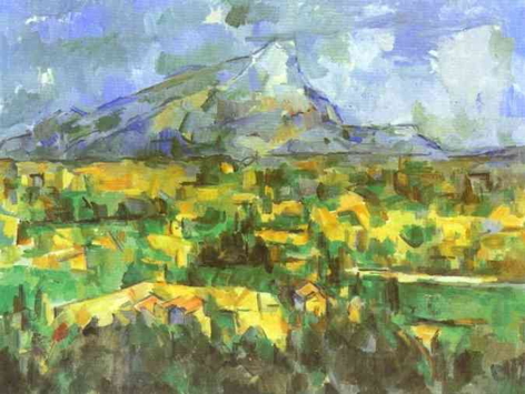 Paul Cezanne, Mont Sainte Victoire, 1904-06