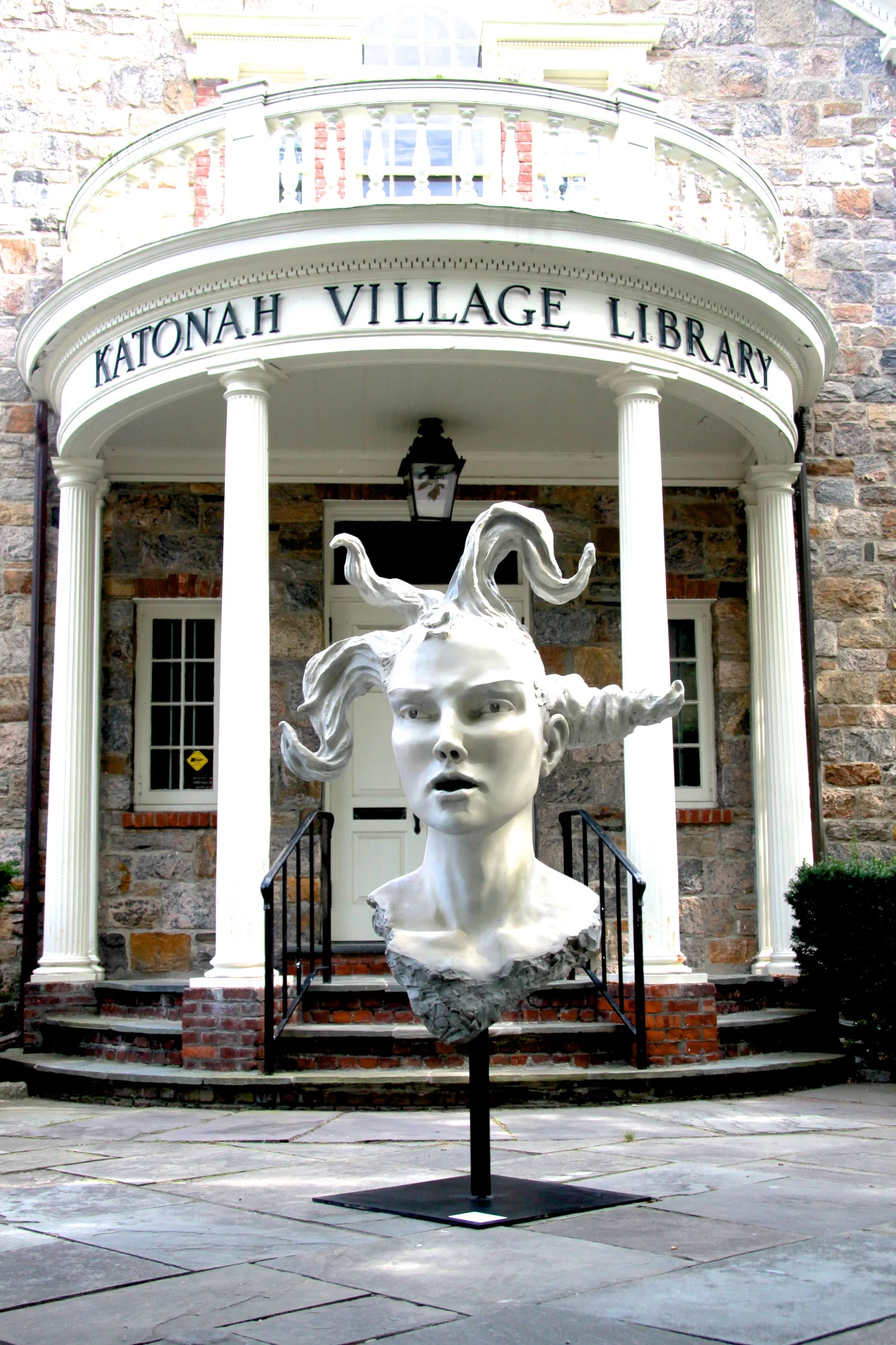 Emma (white, resin) Katonah, NY
