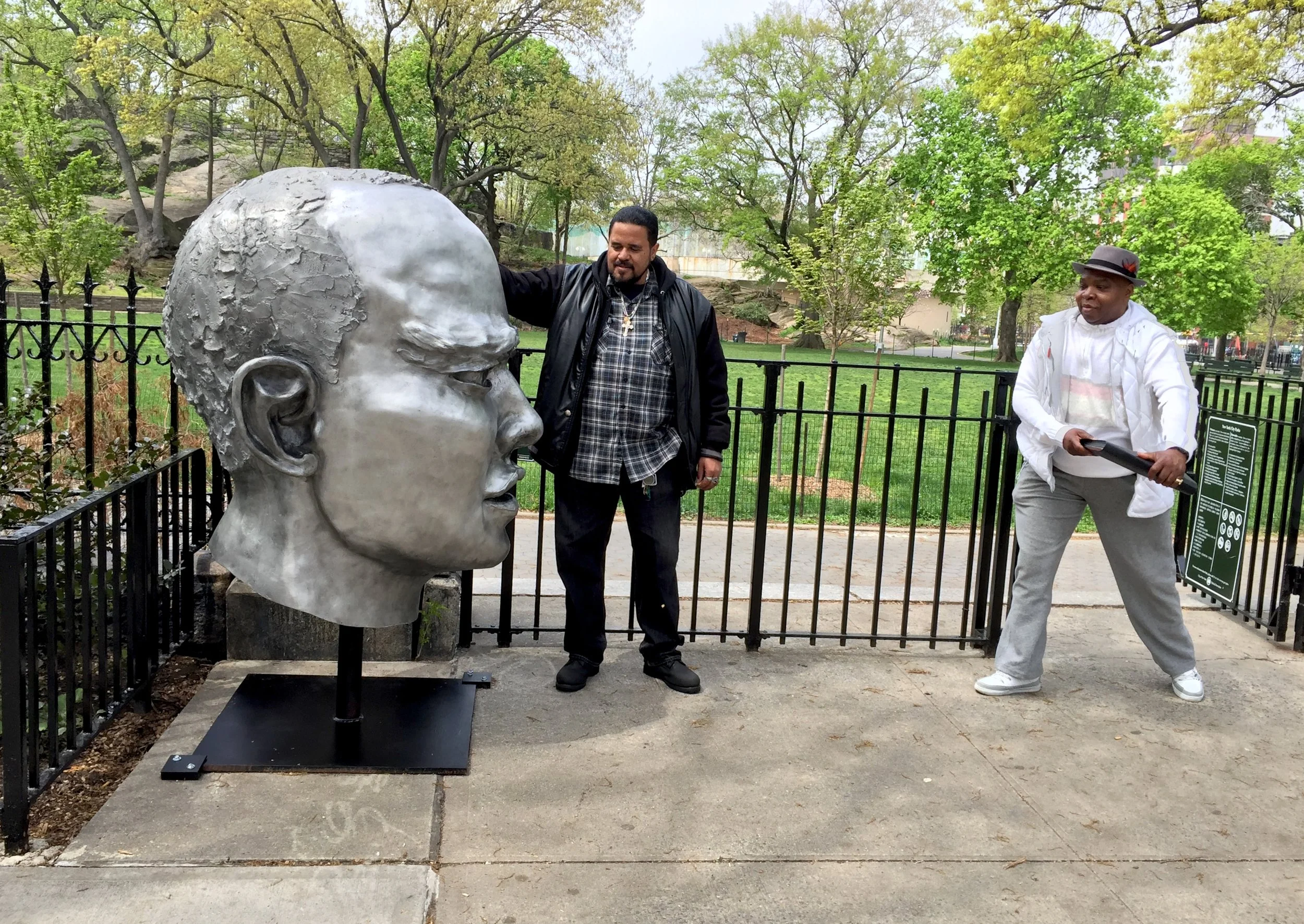 (E)Scape, Marcus Garvey Park, Harlem, NYC