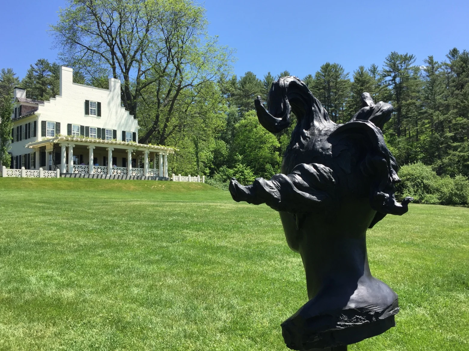 Emma (bronze) at St Gaudens National Monument, Cornish, NH