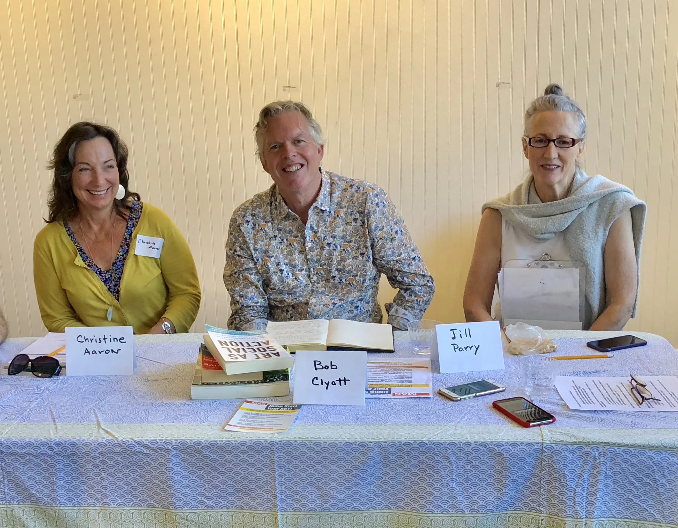 Artist Panel Discussion- Mamaroneck, NY Sept 2018
