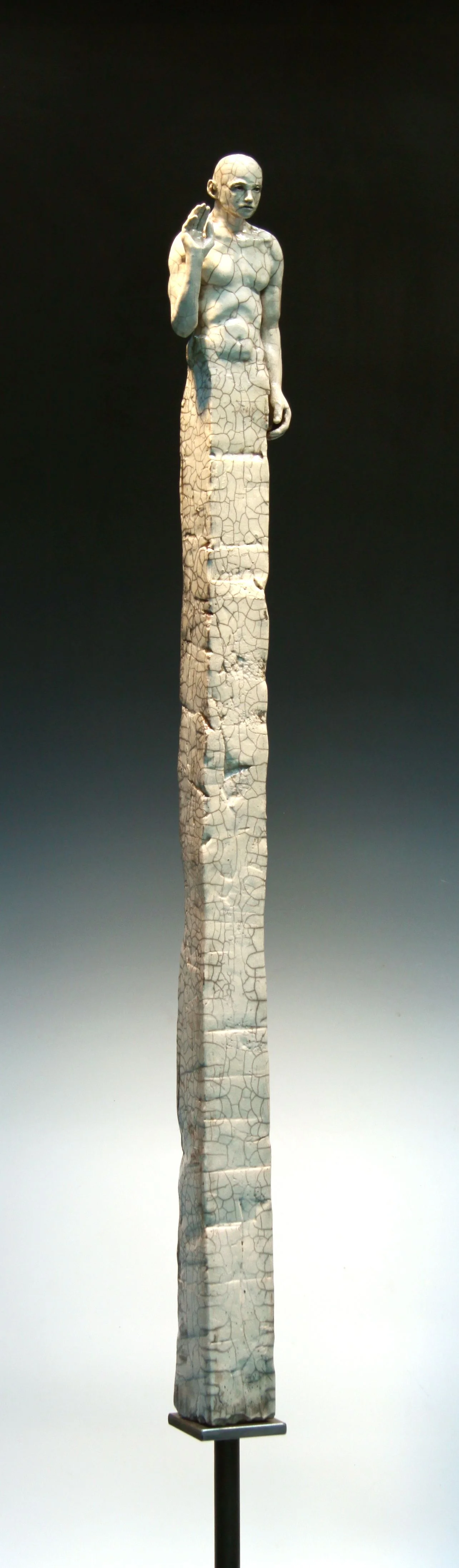 Man on tall pillar 3-L-Bob Clyatt Sculpture.jpg