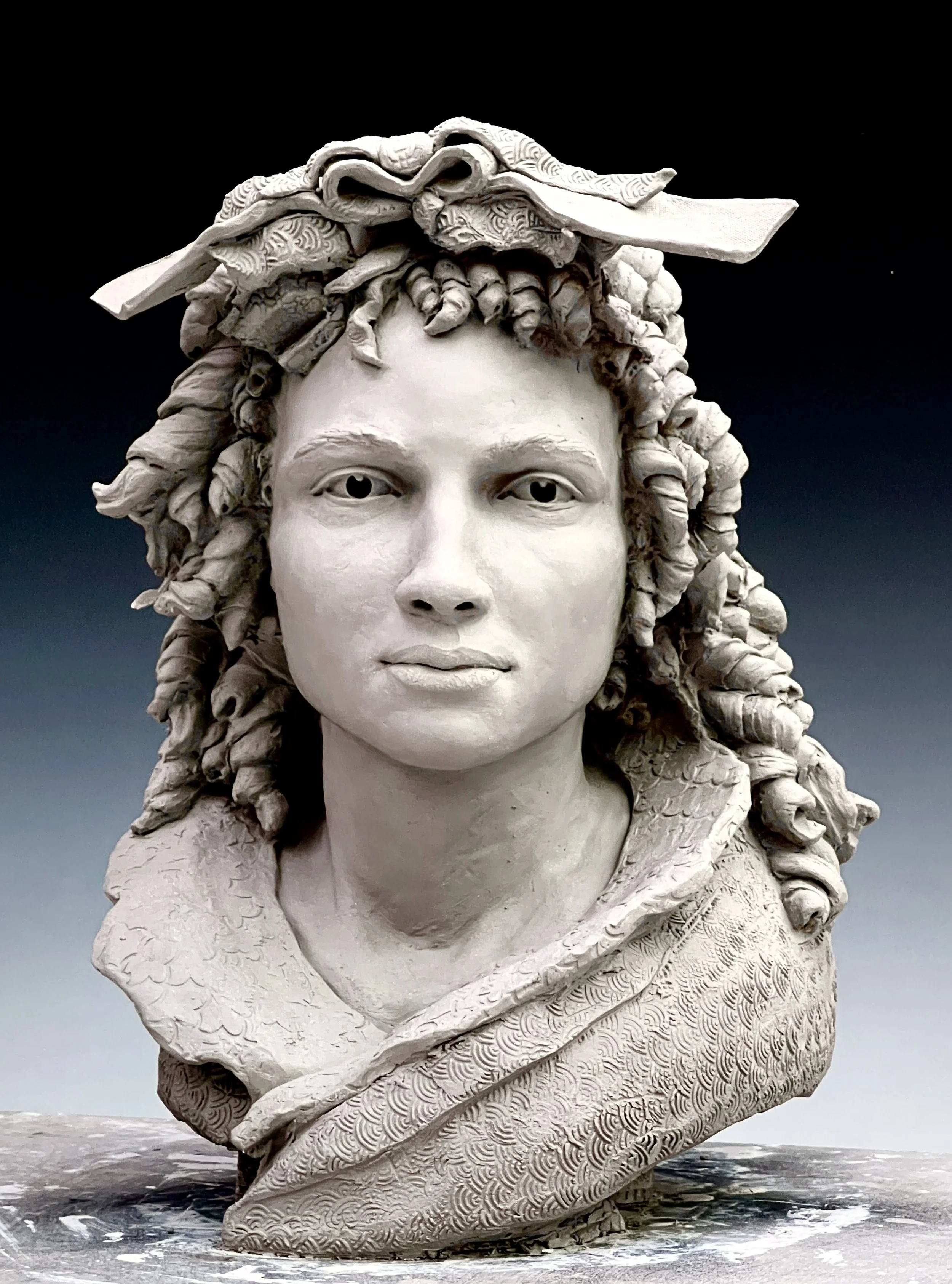 Susannah Wedgewood Darwin- WIP- front- Bob Clyatt Sculpture.jpg