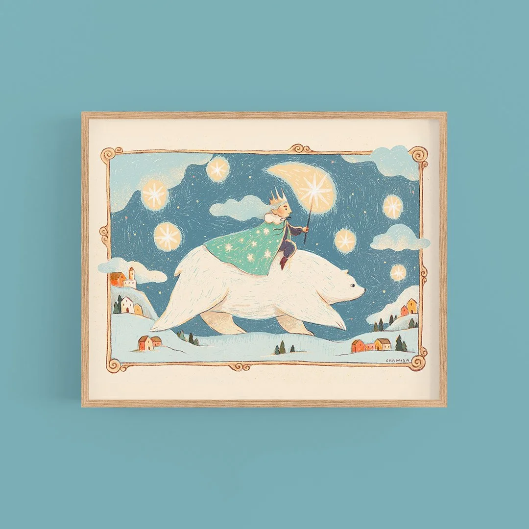 ChamisaKellogg-Winter_Solstice_Bear-Illustration_Print-frame.jpg