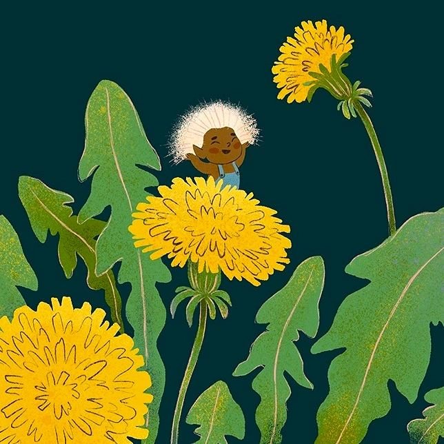 It's dandelion season!! Sometimes I wish I was small enough to sit on those fluffy yellow petals like a throne. This print is available in my shop!
.
.
#dandelions #natureillustration #creativegifts #artprints #chamisakellogg #portlandartist