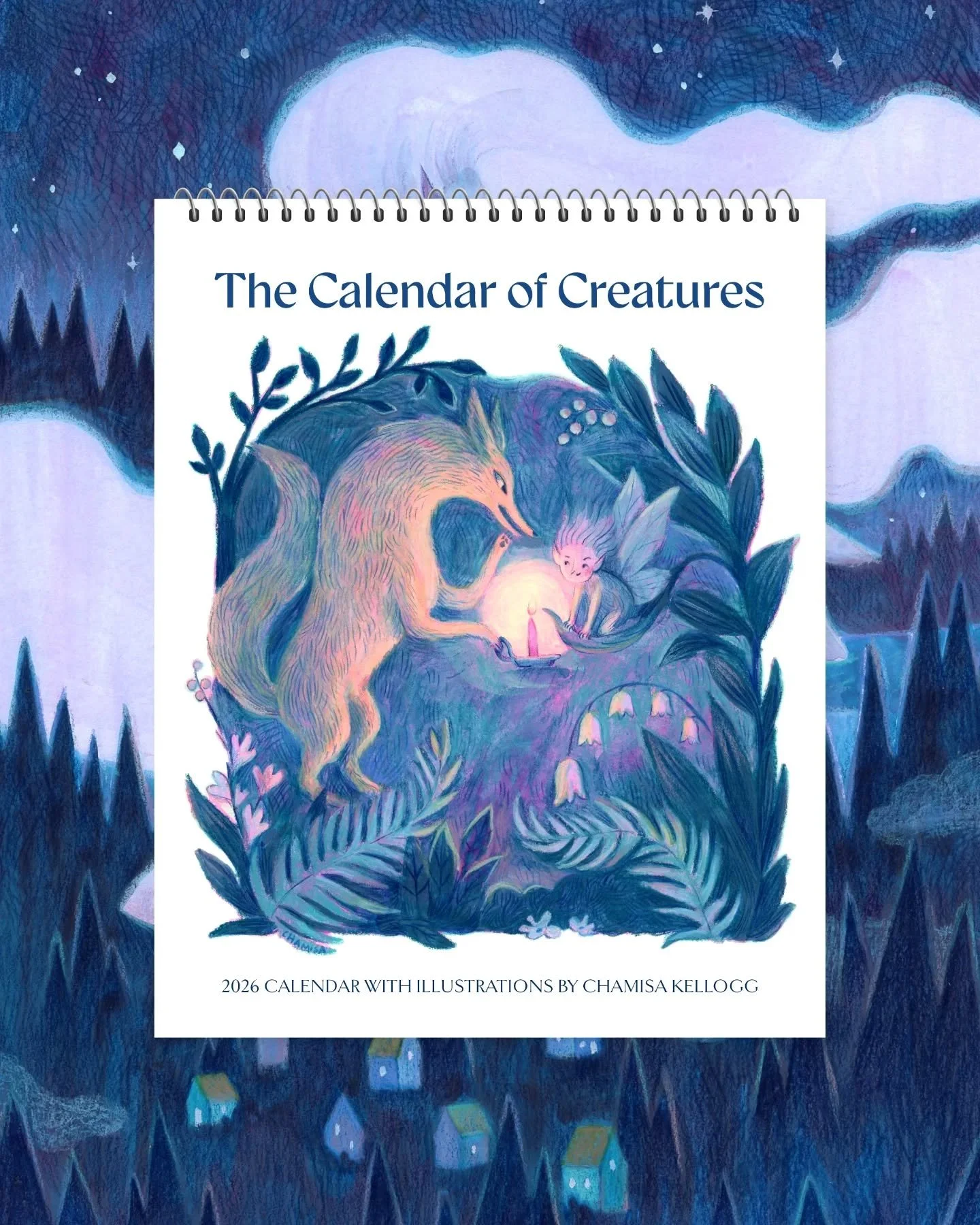 Only 5 more calendars left! Grab yours while ya can 🎁🗓️ thanks for supporting my shop this holiday season, friends, it means a lot &hearts;️

shop.chamisakellogg.com (link in my profile)

#shopsmall #smallbusinesssaturday #uniquegifts