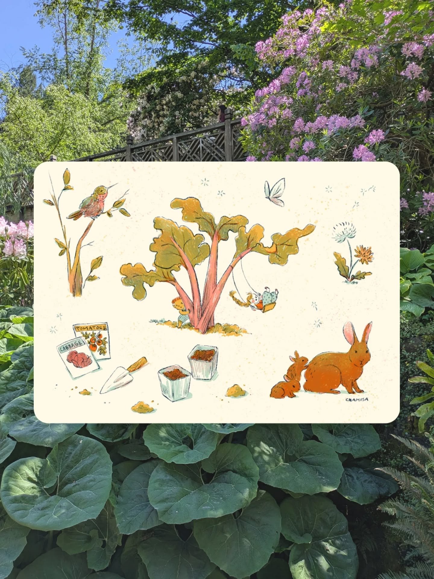 Postcard Club goes out today! I've had so much fun making these images and sending them out to my Patreon patrons every month. I have a few left for May if you wanna hop on the postcard bandwagon (link in my profile). Hooray for snail mail! 🐌💌

Pat