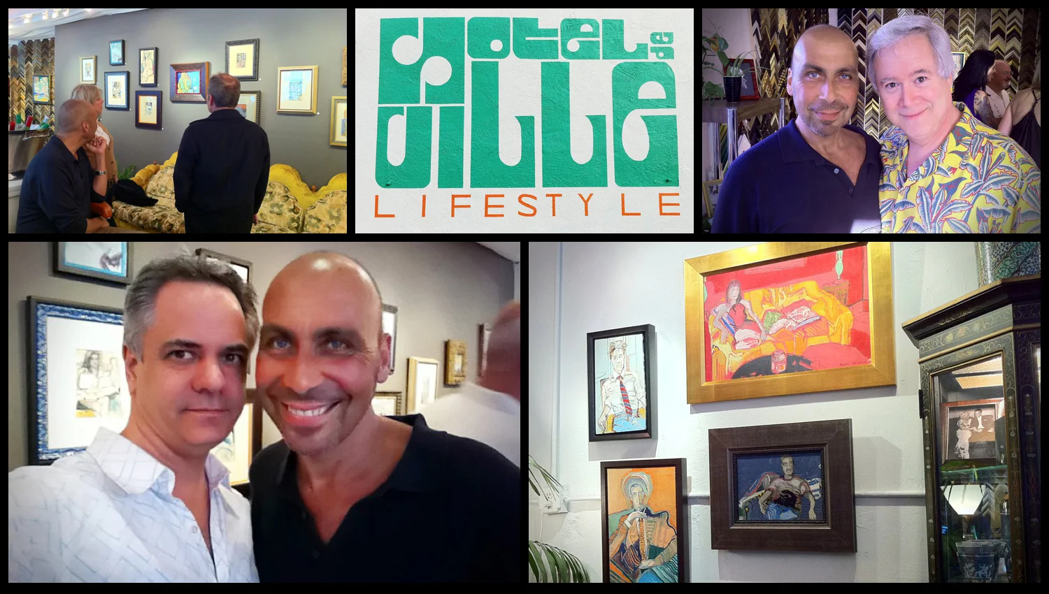  It was great to attend one of Taylor's art shows in Echo Park, CA. 