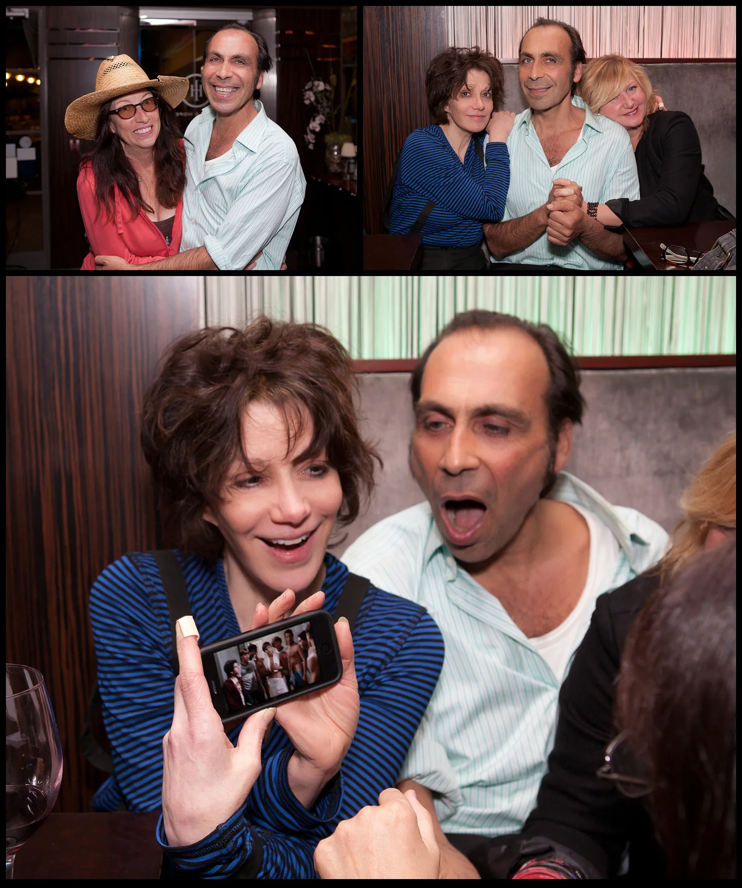  Fast Times director Amy Heckerling came to one of the UnCabaret performance in LA that I was photographing. I hadn’t seen her sine 1981 and I showed her and Taylor a photo I had on my phone of one of the scenes I was in.&nbsp;She was very sweet.  Ta