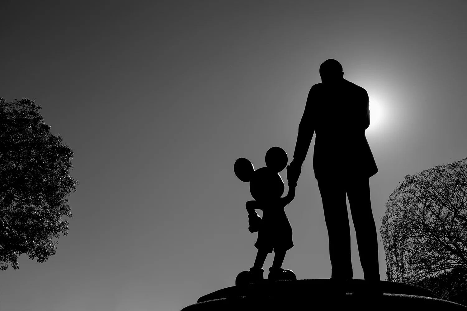   "The Park After Dark" was inspired by the idea of photographing &nbsp;Disneyland but giving myself the creative limitation that I had to shoot in black and white only. I found that I loved the the process and the results. All photos were shot with 