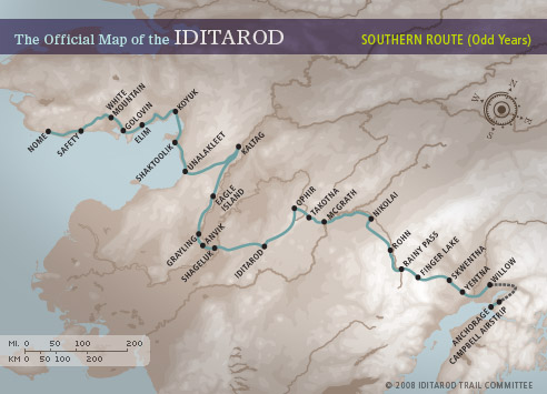 Photo courtesy of http://iditarod.com/race-map/