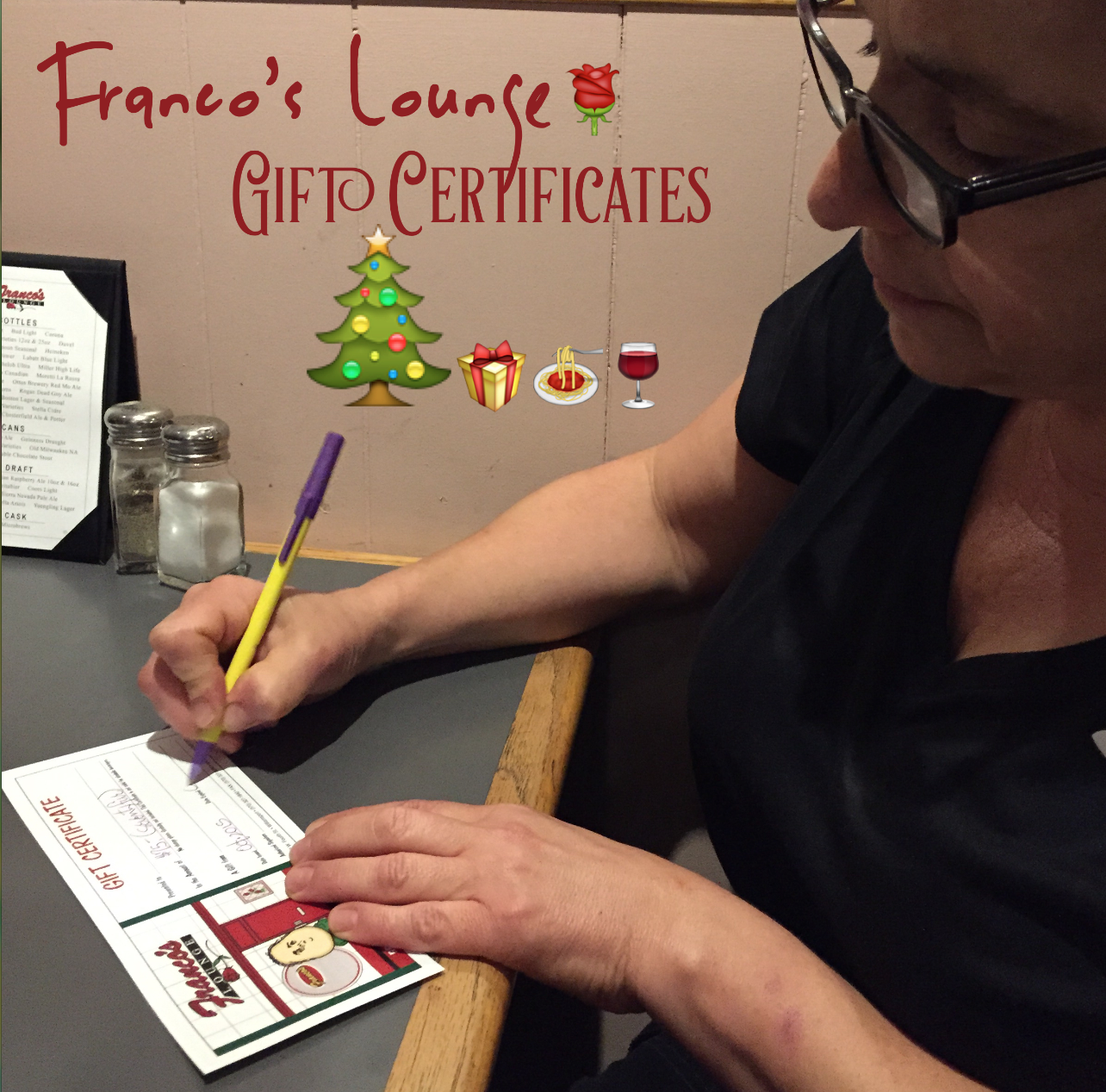 Gift Card — Franco's Lounge