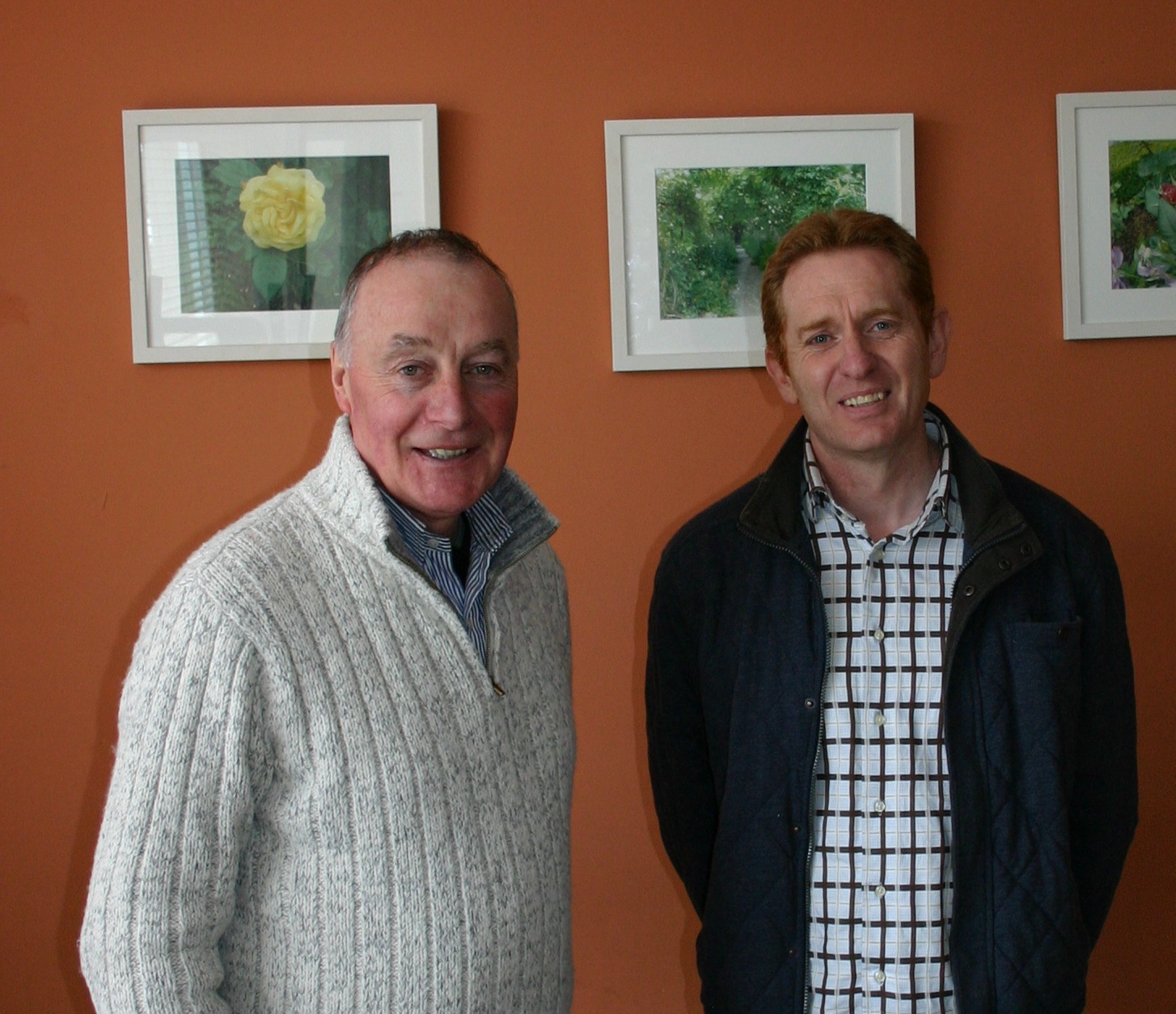 John and Andy who lead Kilkenny Community Church