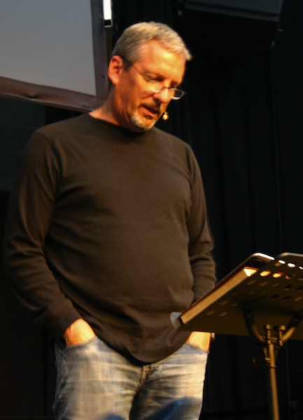 David Parker speaking on Thursday morning.