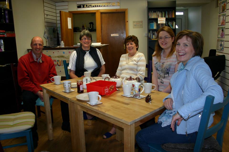 Laurence, Eileen, Mags, Jasmine and Clare from The Lighthouse in Millstreet.
