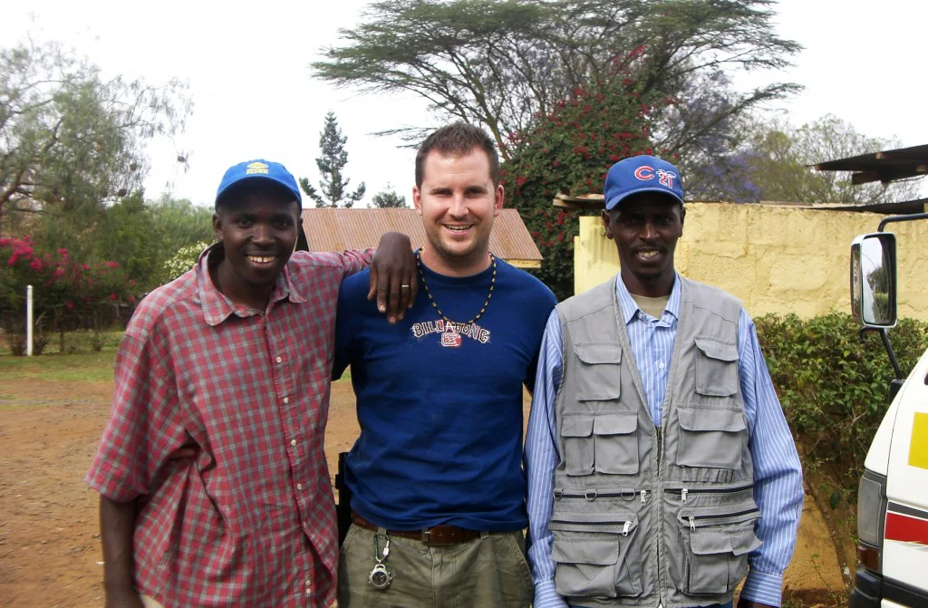 Alex Gason (centre), the new Regional Development Officer for the Republic of Ireland