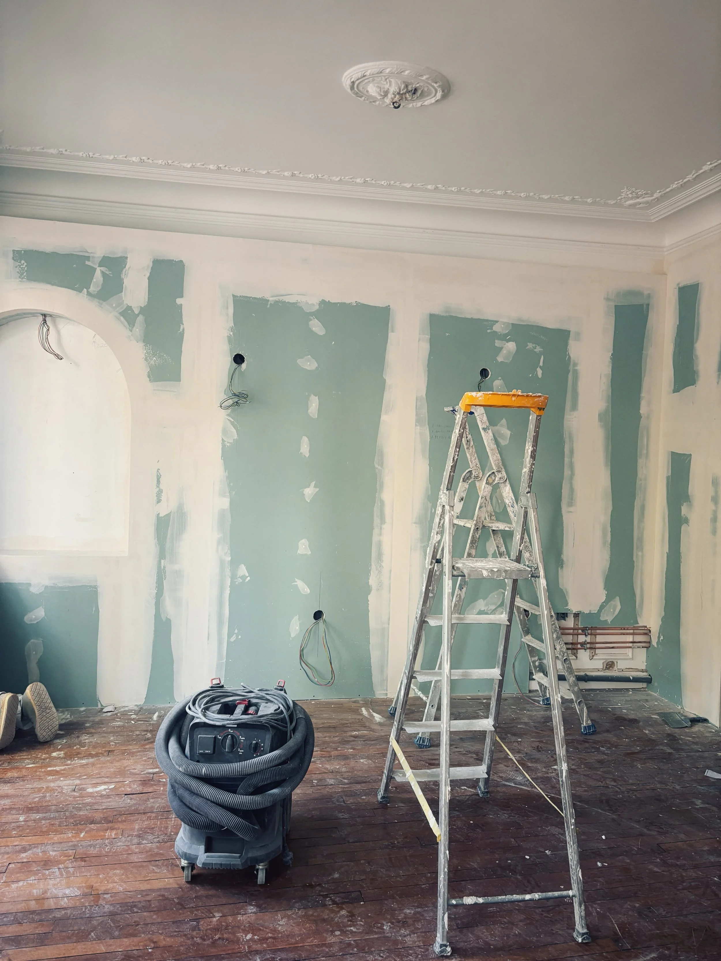 Work in progress - visite de chantier #madameprune #chantier #paris #surmesure