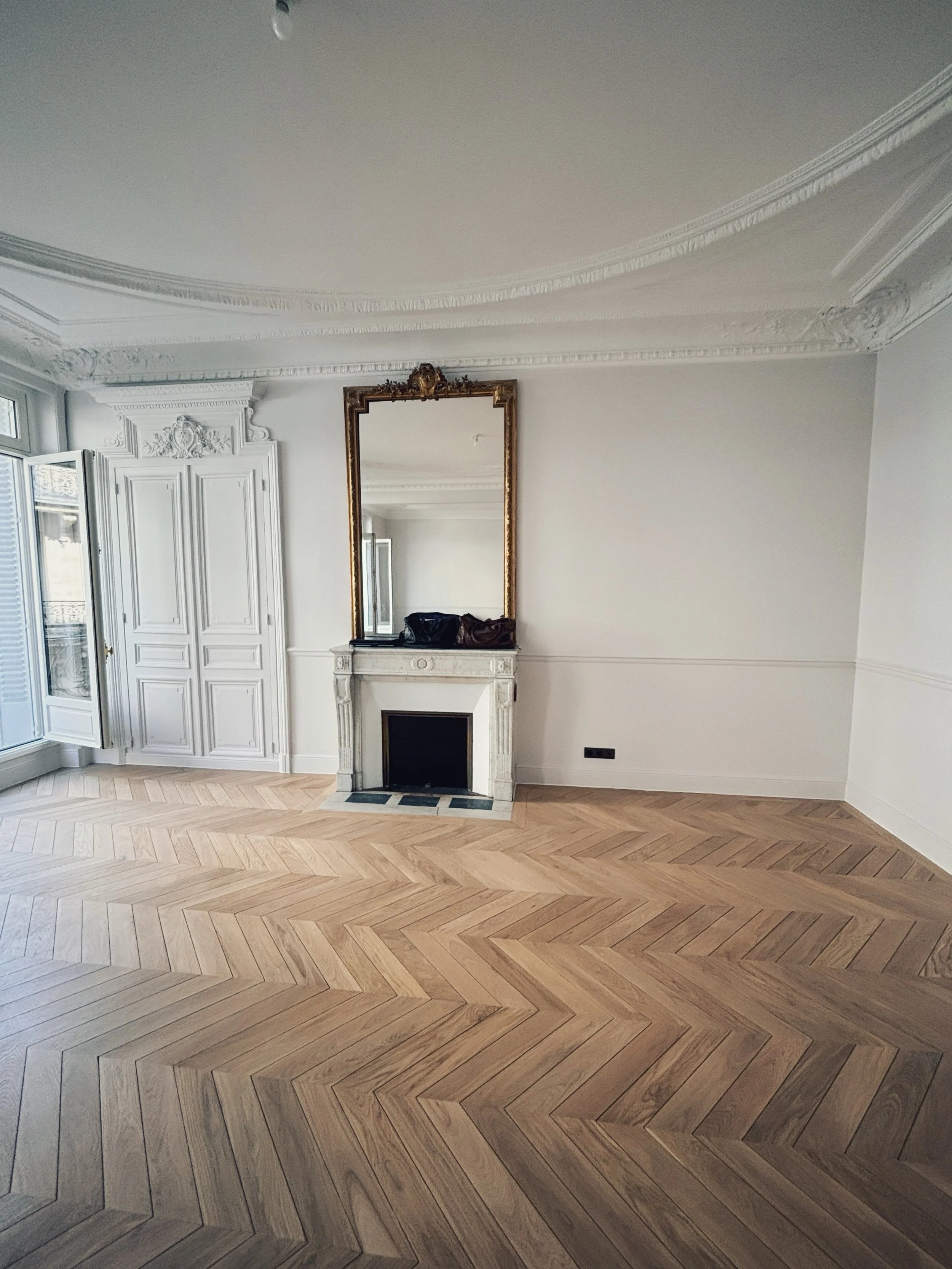 Work in progress #madameprune #decoration #ameublement #paris #appartementhaussmannien