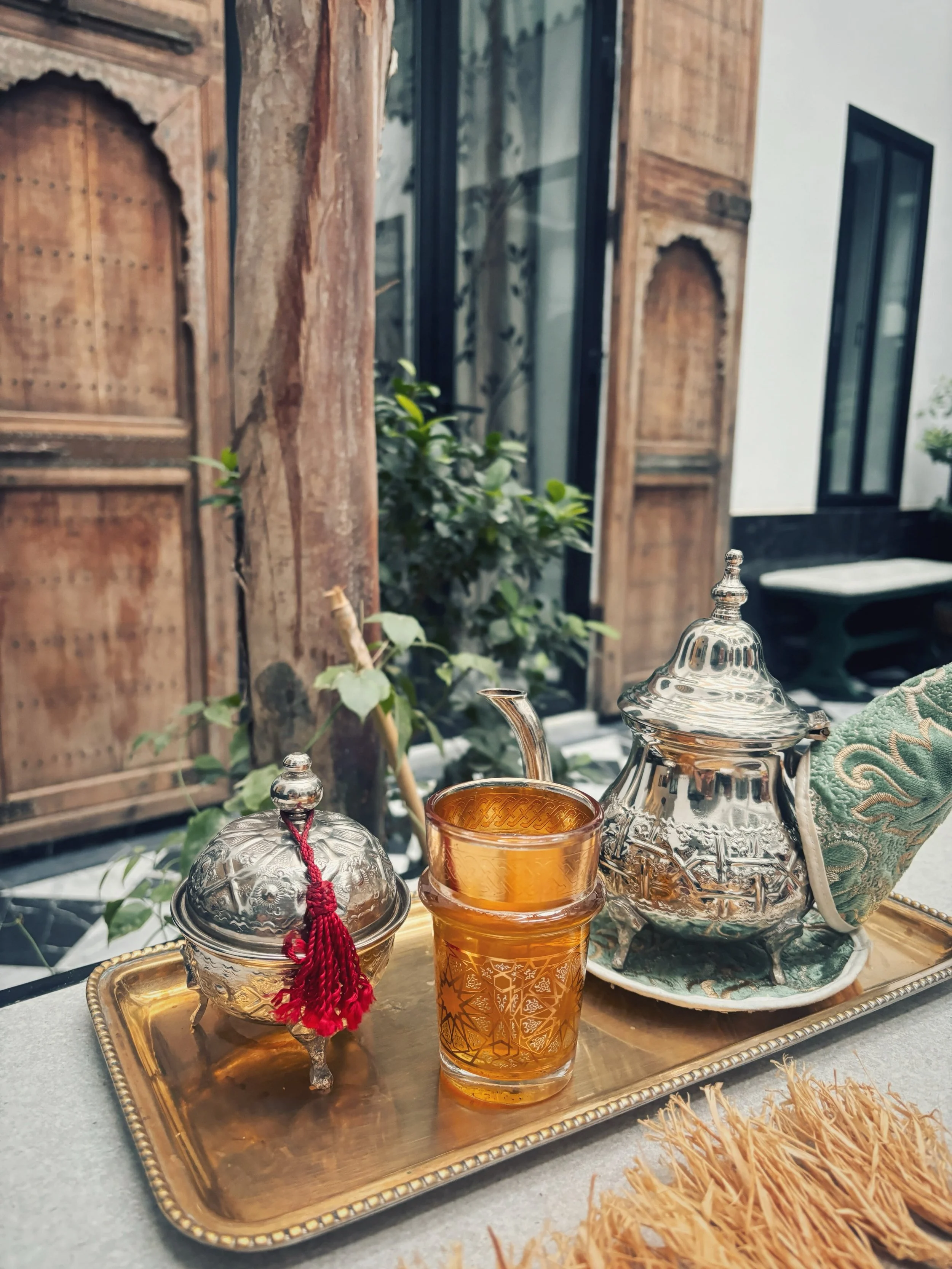 Th&eacute; &agrave; la menthe