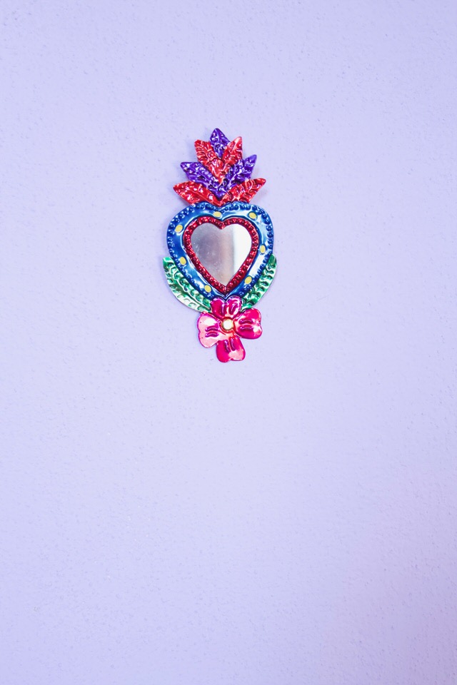 Heart with mirror